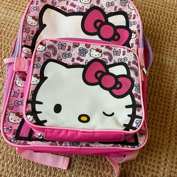 Like New Hello Kitty pink backpack!!! - Picture 3 of 7